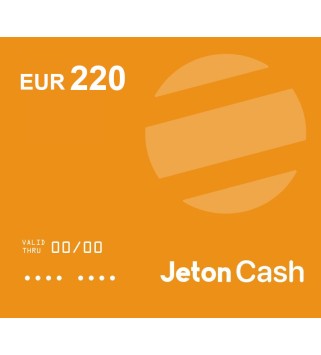 JetonCash Card EUR 220 Key GLOBAL